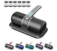 Genérico Pure Sleepy Pro Bed Vacuum, 12000pa Puresleepy Pro Bed Vacuum, Mattress Cleaner Machine Deep Cleaner, 8,000 Vibrations per Minute (Black)