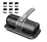 Genérico Pure Sleepy Pro Bed Vacuum, 2025 Upgrade 12000pa Pure Sleepy Pro Bed Vacuum, 8,000 Vibrations per Minute, Mattress Cleaner Machine Deep Cleaner with UV-C Light (Gray)