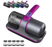 Genérico Puresleepy Dust Vacuum, 12000pa Bed Vacuum, Mattress Cleaner Machine with UV-C Light, 8,000 Vibrations per Minute, Washable Filter (Purple)