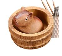 Genérico Purple Clay Tea Pet - Boutique Purple Clay Teas Pet | Tea Ceremony Capybara Figure, Capybara Model Sculpture Figurine Ornaments, Handmade Crafts Home Set, Decoration Art