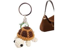 Genérico Purse Charm, Handmade Turtle Accessory, Small Size for Youth Teens, Adorable Detail Feature, Fashion Keychain Category, Home School Office Backpack Party Birthday Holiday Use for Family