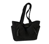 Genérico Purse de terciopelo para mujer, bolsos de mano al por mayor de terciopelo casual bolsas de noche, bolsa de ordenador portátil suave para el trabajo, colegio, compras, Negro , Se référer au