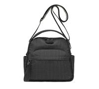 Genérico Purse Shoulder Bag, Nylon 26x25x12cm Large Capacity Casual Tote with Adjustable Strap and Zipper Top for Outdoor Travel, Work, Camping, Shopping, Party