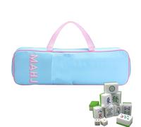 Genérico Pusher Bag - 21.2x6.69x1.96 Inches Mahjong Tile Storage Bags | 18x13x16cm Mahjong Pushers Rack Storage Carrying Bags For Outdoor Travel Indoor Vacation, Ideal For Home Accessories