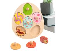 Genérico Puzzle de Formas | Juego de Tablero de Madera para Motricidad Fina y Correspondencia | Juguete Didáctico para Aprender Las Formas - para Viajes Niños Niñas Aula Colegio Regalo