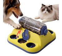 Generico Puzzle para Perros - Juegos de Inteligencia con Comida,Juguetes interactivos para Perros con dispensador de Alimentos,para estimulación Mental, adiestramiento, Cachorros, y Animales