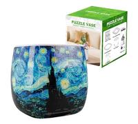 Genérico Puzzle Planter Pot - Cute Flower Pot | Arts Crafts Vase Plant Container, For Living Room Bedroom Study Room Office Desk Shelf Windowsill Kids Adults Succulents Cactus Home