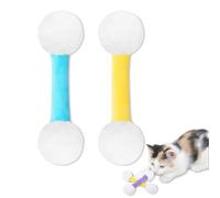 Genérico Qtip Cat Toy, Cat Kicker Toy, Interactive Kitty Kick Sticks, Sturdy Teething Chewtoy, for Lovers Gift, Designed for Indoor Pets (3)