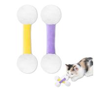 Genérico Qtip Cat Toy, Cat Kicker Toy, Interactive Kitty Kick Sticks, Sturdy Teething Chewtoy, for Lovers Gift, Designed for Indoor Pets (10)
