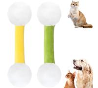 Genérico Qtip Cat Toy, Giant Q Tip Cat Toy, Qtip Toys Soft Plush Kicker, Interactive Kitty Kick Sticks, Designed for Indoor Pets, Sturdy Teething Chew (2pcsB)