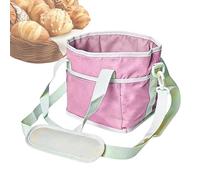 Genérico Quad-Bottle Beverage Tote, Portable Drink Organizer, 9.9 Inch Tear Resistant Fabric with Padded Dividers, Heavy Duty Transit Bag with Modern Style, Picnic and Yoga Kit for Teens and Adults