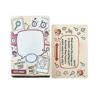 Genérico Question and Answer Games 54 Sheets Family Leisure Board Toy