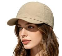 Genérico Quick Dry Brim Cap - Short Brim Baseball Cap Quick Dry Lightweight | Breathable Summer Hat for Men Dad Outdoor Travel Running Camping Fishing Hiking Cycling Backpacking Sun Protection Caps