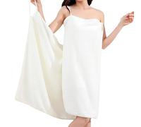 Genérico Quick-Drying Wearable Bath Towel Wrap for Women, Lightweight Shower Robe Cover-Up with Adjustable Fit for SPA, Pool, Beach, Dorm, College, Hotel, Summer Travel, and Daily Bathroom Use