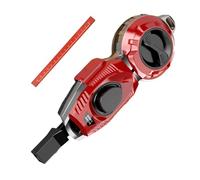 Genérico Quick Retractable Chalk Line, Automatic Precision Tool with Marker, Durable Chalk Line Roll for Accurate Layout, Heavy Duty Construction with Easy Grip, Carpenter and Woodworking Accessory