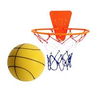 Genérico Quiet Basketball, High Bounce Noiseless Training Ball, ideal para interior Dribbling, no ruido baloncesto, perfecto para niños y adultos, desarrollo de habilidades