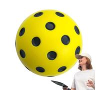 Genérico Quiet Pickleball Balls, Foam Training Ball, 7,4 cm PU Soft Design, Interior y Exterior Practice, Consistent Bounce, Low-Noise Pickle Ball, Perfect for Training & Recreation