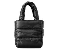 Genérico Quilted Carryall Satchel - Compact Cushioned Sling Purse, Soft Nylon Shopper Handbag, Featherweight Padded Everyday Organizer | Career, Fitness Training, Holiday Leisure, Daily Errands, Chic