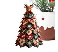 Genérico Quilted Christmas Tree Kit 40cm 3D Layered Fabric Sewing Craft Set