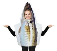 Genérico Quirky Fish-Shaped Adult Costume - Unisex Sea Creature & Body Prop