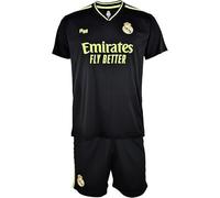 Genérico R. Madrid Conjunto Tercera equipación 2022-23 Camiseta y Shorts de Fútbol para Niños - Conjunto Deportivo Infantil Transpirable, Cómodo y Resistente para Entrenamientos y Juegos