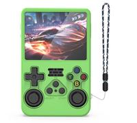 Genérico R36S Funda Protectora de Silicona para Consola de Juegos R36S, Anticaídas, Antiarañazos y a Prueba de Golpes. Carcasa Blanda Portátil para Consola de Juegos R36 (Verde)