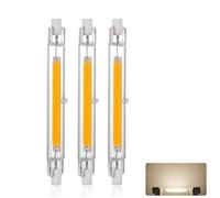 Genérico R7S LED 189mm Regulable, Blanco Natural 4000K, 3000LM, 30W Sustitución Halógeno de J189 300W, 360 Grados Luz, R7S COB LED Bombilla para Lámpara de Pared, Plafones en el Pasillo, 3 Piezas