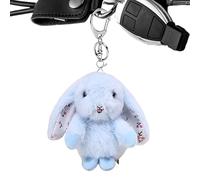 Genérico Rabbit Key Chain, Cute Bunny Plush Keychain, Anti-Lost Pendant Decoration, Wallet Purse Bag Accessory, Travel Daily Charm for Men Women Teens Kids Luggage stuffs, Backpack
