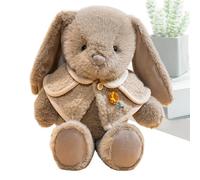 Genérico Rabbit Plush, Eared Bunny Animal Toy, 14.96in Huggable Soft Pillow Cuddly Toy, Adorable Rabbit Doll for Bedroom, Living Room, Car, Kids Decoration and Play Thing
