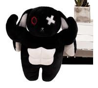 Genérico Rabbit Plush, Muscle Bunny Toy, Scary Standing Doll, Soft Huggable Pillow Design, Ideal for Christmas, 11.81x5.91x4.72 Inches, Bed, Sofa, Desk, Car, for Kids, Boys, Girls, Adults, Women