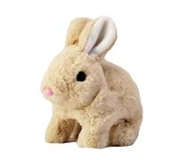 Genérico Rabbit Toys, Rabbit Doll, Realistic Movement Soft Plush Battery-Operated Cute Design Educational Toy Safe Materials, Interactive Plush Figures for Kids
