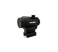 Genérico Raccoon T1.90 Visor de Punto Rojo, Montaje Alto, Compatible con Riel Picatinny, Negro. Uso Exclusivo para Airsoft