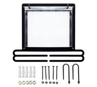 Genérico Race Award Display - Space Saving Metal Rack, Race Award Holder Wall Hanger with Heavy Duty Anti Rust Steel Construction Easy Wall Mount Installation, Sports Display Holder for Organizing