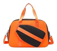 Generico Racket Bag, Tennis Racquet Holder, Large Capacity Paddle Sling, Shoe Compartment Sports Handbag, Athletic Gear Organizer for Gym, Travel, Leisure, Tournament Use, 18.11x12.99x7.87 inches