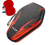 Genérico Racket Cover | Hard Shell Table Tennis Paddle Case Organizer | Waterproof Safe Bag Holder For Kids Adults Friends Indoor Outdoor Sports Practice Assesories