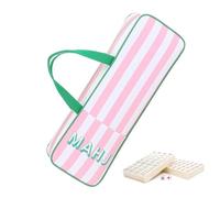 Genérico Racks Mahjong - Sac De Rangement Pour Mahjong 54x17x5 Cm | Housse Imperméable Pour Rackset Pousseurs, Étuide Transport Avec Poignée Et Fermeture Éclair, Organisateur De Voyage Et Jeu Table