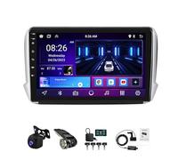 Genérico Radio con Touch Screen Android 15 para Peugeot 208 2013-2020 Bluetooth Pantalla táctil Autoradio de 9 Pulgadas Carplay navegación Controles en el Volante cámara de Marcha atrás(W2 2+32G)