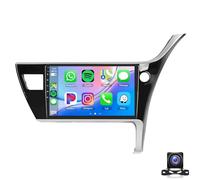 Genérico Radio estéreo HYSHAOLE de 10,1 Pulgadas con Android 15, Pantalla táctil HD, navegador GPS y Carplay inalámbrico para Corolla Auris 2013-2016.