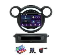 Genérico Radio estéreo para Coche de 9 Pulgadas 2 DIN con Android 15 para BMW Mini(2010-2016) navegación GPS Multimedia para Coche inalámbrica DSP FM Bluetooth 4G WiFi cámara(NF-4)