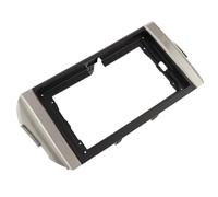 Genérico Radio Mounting Kit, 9-Inch Audio Installation Frame, Adapter Plate, Vehicle Stereo Mount Bracket, Speaker Equipment Housing for Truck, Marine, Car, Audio System, Dashboard, Upgrade