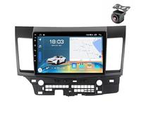 Genérico Radio para Coche Android 15 para Mitsubishi Lancer 10 CY 2007-2017 Tableta con Pantalla de 9 Pulgadas Reproductor Multimedia MP5 Receptor Navegación GPS con FM SWC RDS BT Carplay Android Aut