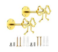 Genérico Raffhalter Für Vorhänge Und Gardinen | 2er-Set Dekoration aus Metalllegierung zur Wandmontage | Gardinen-Raffhaken,für Schlafzimmer, Büro, Café, Küche, Balkon, Eingang, Zuhause, Kinderzimmer