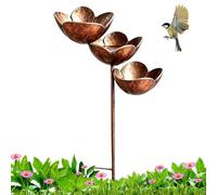 Genérico Rain Catcher Bird Bath | 3-Layer Flower Pollinator Water Container