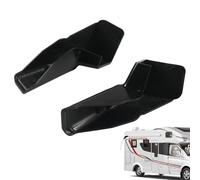 Genérico Rain Spouts, Roof Diverter Set, Trailer Gutter Extensions, Mold Streak Prevention, Precision Channel Hardware, Exterior Parts, Pair For Travel Trailer Outdoor Canopy Shed Awning