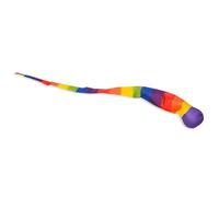 Genérico Rainbow Tail Ball - Throw and Catch Ball, Sensory Educational Ribbon Toy | Colorful Flying Streamer For Children Kid Boys Girls Outdoor Games Backyard Fun Sports Training Birthday Party Gift