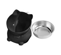 Genérico Raised Cat Food Bowls - Tilt Anti Vomiting Feeding Cat Dishes | Elevated Water Holder for Small Medium Kitten Pet Home Balcony Living Room Apartment Dorm Yard Patio