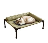 Generico Raised Dog Beds for Small Dogs, 25.9 inches Breathable Mesh Dog Sofa, Portable Non-Slip Puppy Lounger, Raised Indoor Couch with Padded Design, Orthopedic Pet Bed for Balcony And Living Room
