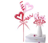 Generico Ramas florales para San , jarrón decorativo para la decoración del hogar - De flores artificiales con bayas rojas, para centro de mesa, banquete San Día de la Madre, propuesta de boda o