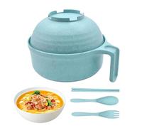 Genérico Ramen Noodle Cooker | Microwave Pasta Bowl | Instant Ramen Maker | Dishwasher-safe Cooker | College Dorm Essentials Dishwasher-Safe Design PP For Daily Use And Easy To Clean