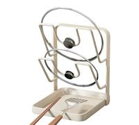 Genérico rangement couvercle casserole - 12 Pouces Support de Couvercle | ABS Rangement Cuisine - Porte-casseroles Support Ajustable, organisateur poele, range casserole de Cuisine pour Tiroir